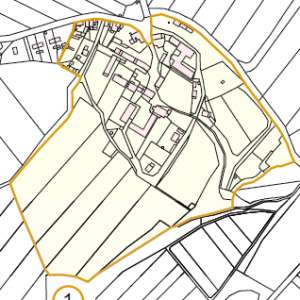 Stadtplan Kloster Donndorf einfache Ansicht